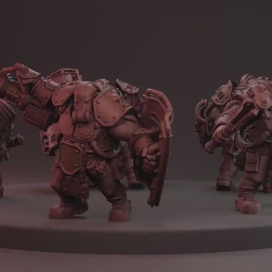 Abhuman Giants by RedMakers | 3D printed Tabletop Miniatures