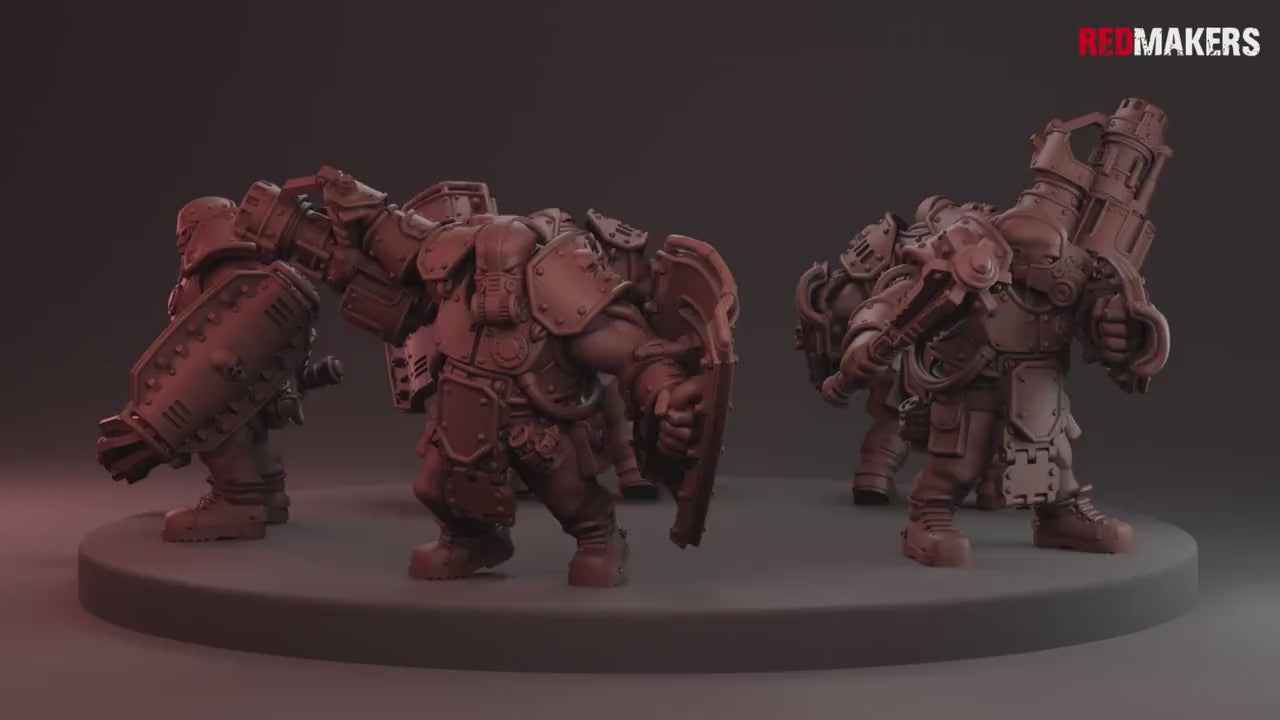 Abhuman Giants by RedMakers | 3D printed Tabletop Miniatures