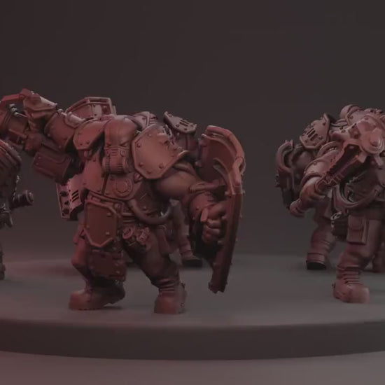 Abhuman Giants by RedMakers | 3D printed Tabletop Miniatures