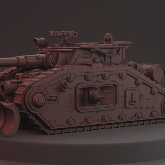 Bastion, Solar Heavy Tank— Imperial Force by Redmakers | 3D Printed Tabletop Miniatures