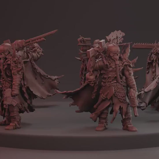 Renegade Death Division Commander by RedMakers | 3D Printed Tabletop Miniatures