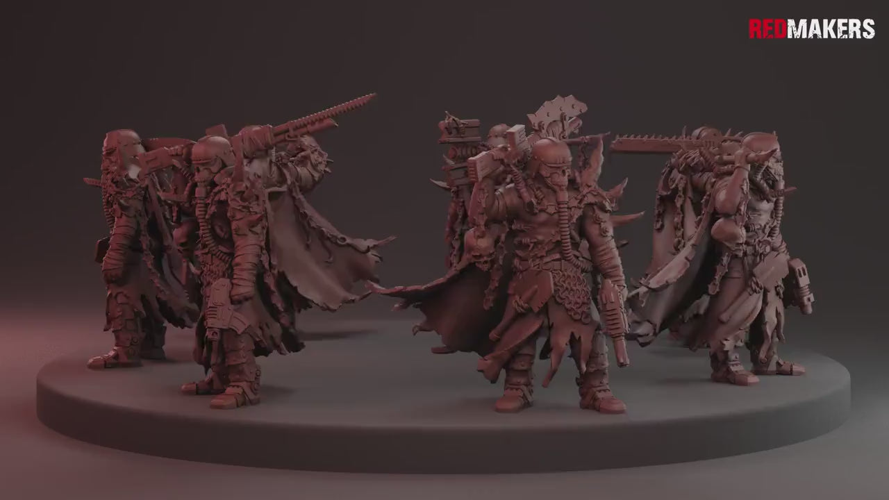 Renegade Death Division Commander by RedMakers | 3D Printed Tabletop Miniatures