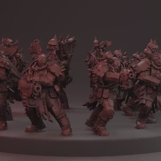 Renegade Scouts Kill Squad by Red Makers | 3D printed Tabletop Miniatures