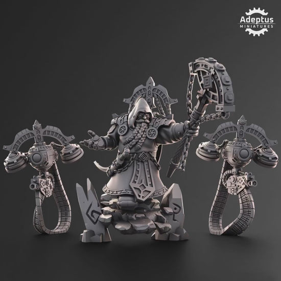 Rune Seer - Dwarves by Adeptus Miniatures | 3D printed Tabletop Miniatures