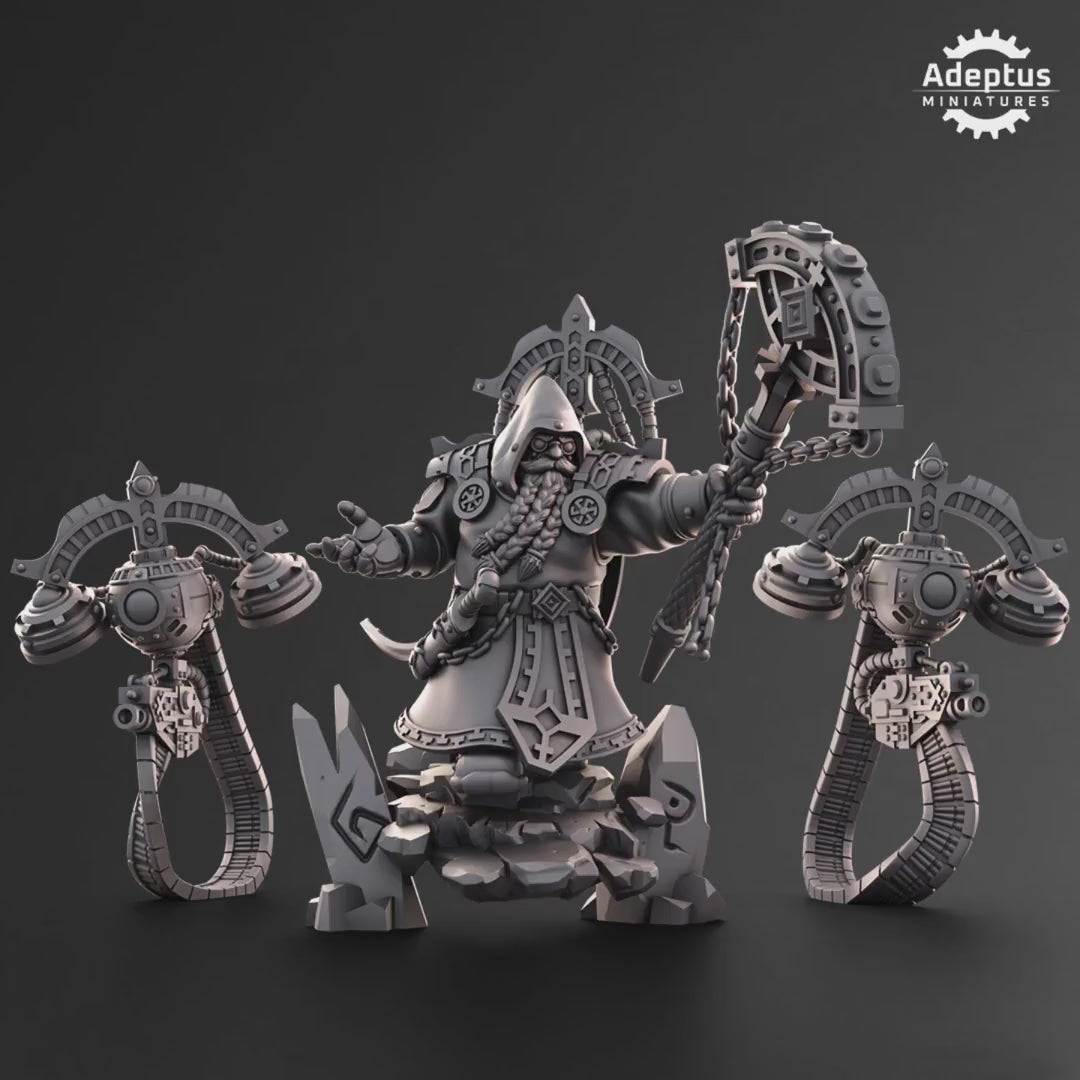 Rune Seer - Dwarves by Adeptus Miniatures | 3D printed Tabletop Miniatures