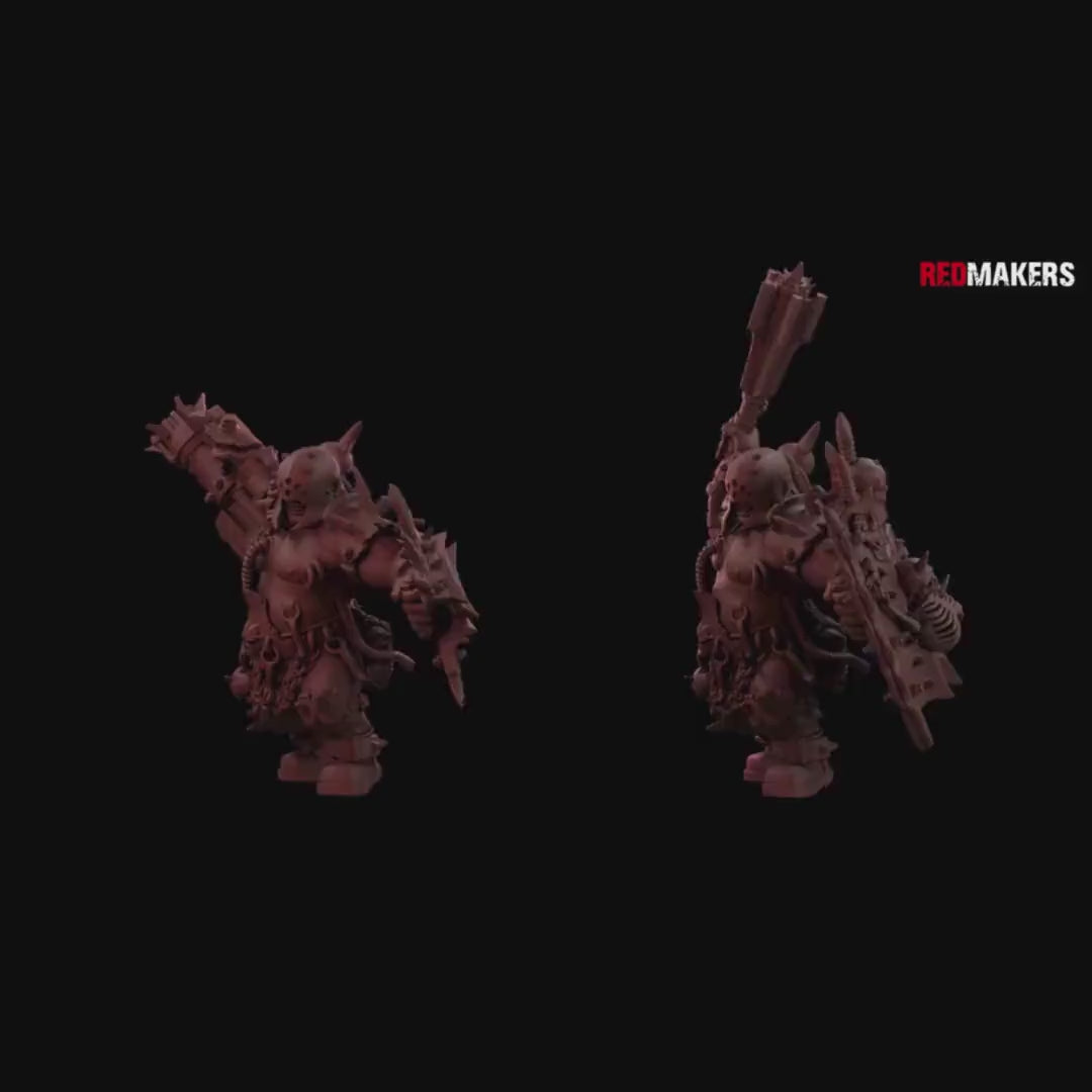 Heretics - Abhuman Giants by RedMakers | 3D printed Tabletop Miniatures