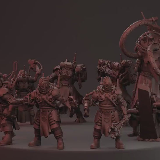 Omniforge Kill Squad by Red Makers | 3D printed Tabletop Miniatures