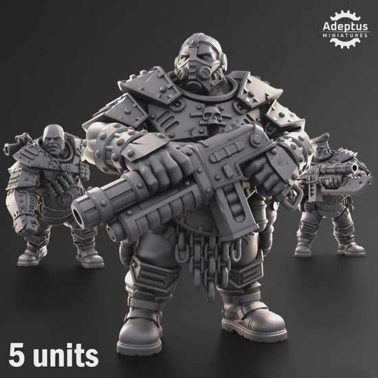 Breach Brutes by Adeptus Miniatures | 3D printed Tabletop Miniatures