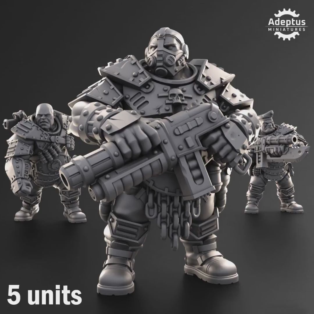 Breach Brutes by Adeptus Miniatures | 3D printed Tabletop Miniatures