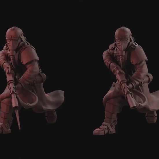 Death Division Kill Squad by Red Makers | 3D printed Tabletop Miniatures