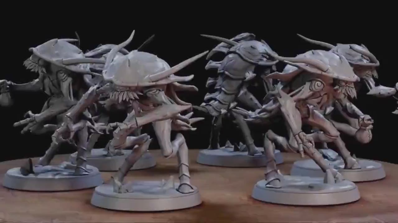 Brood of the Zeek Scuttlers by Artisan Guild | 3D Printed Miniatures