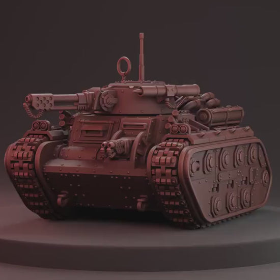 Armored Flamethrower - Imperial Force by Redmakers | 3D Printed Tabletop Miniatures