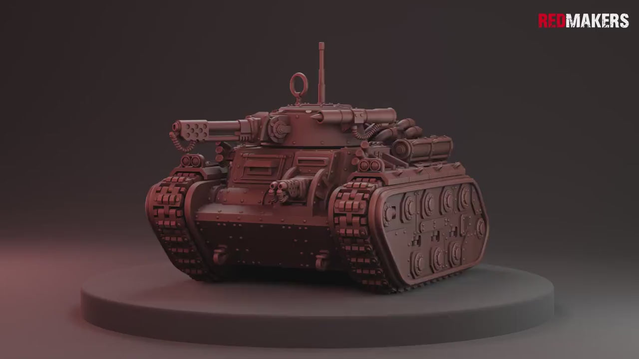 Armored Flamethrower - Imperial Force by Redmakers | 3D Printed Tabletop Miniatures