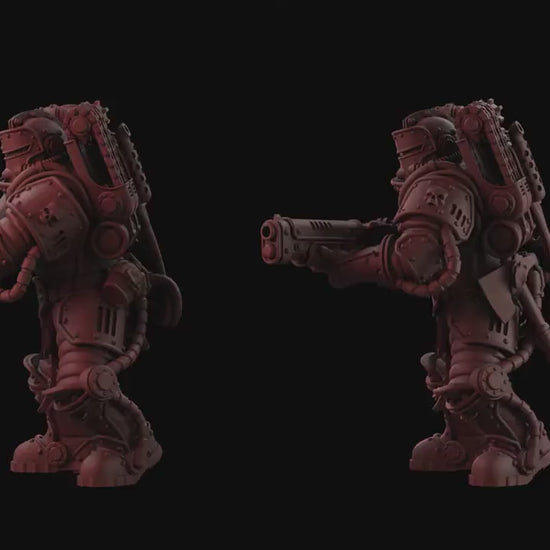 Solar Guard Kill Squad by Red Makers | 3D printed Tabletop Miniatures