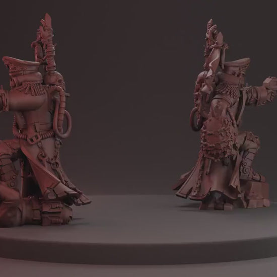 Renegade Death Division Commissar by RedMakers | 3D Printed Tabletop Miniatures