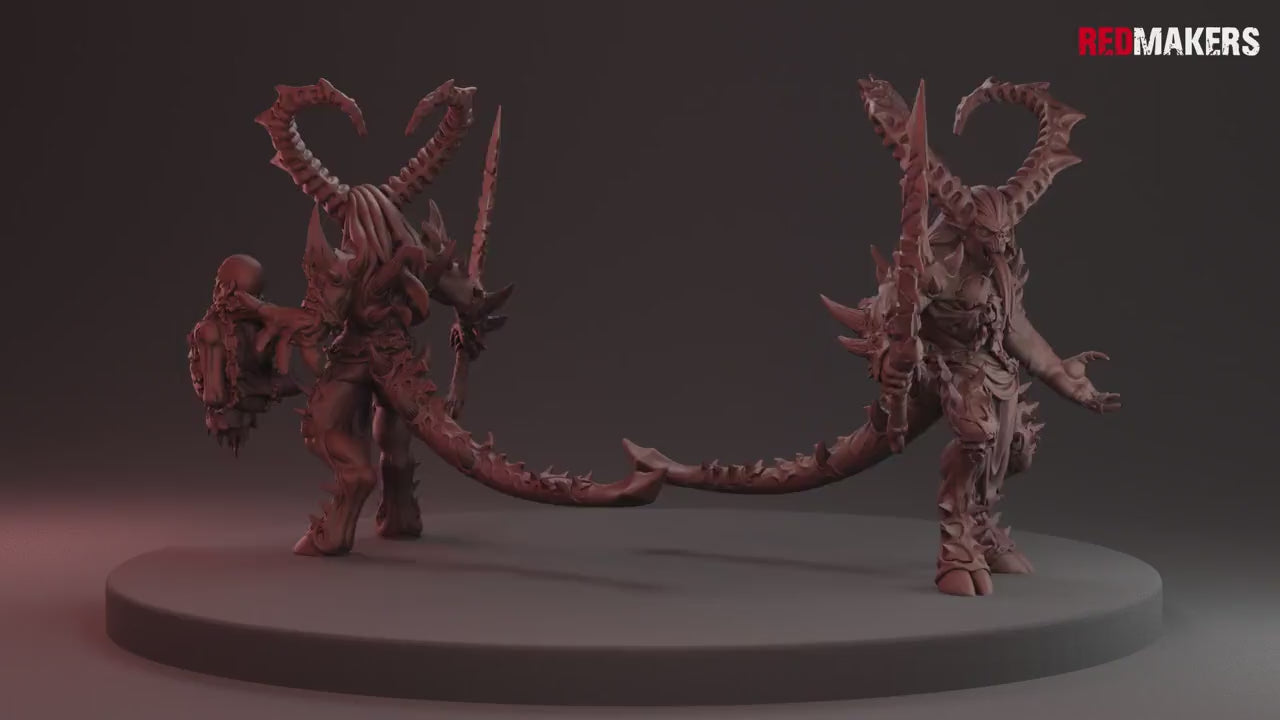 Bloodthirsty Master by RedMakers | 3D Printed Tabletop Miniatures