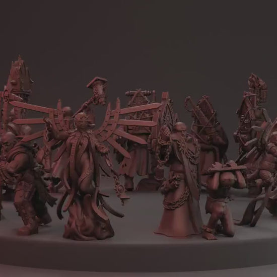 Hallowed Flame Kill Squad by Red Makers | 3D printed Tabletop Miniatures