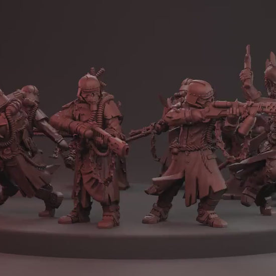 Renegade Death Squad - Heretics by RedMakers | 3D Printed Tabletop Miniatures